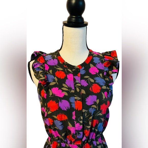 Women’s JCrew Midi Silk Dress Size 4 - Picture 4 of 4